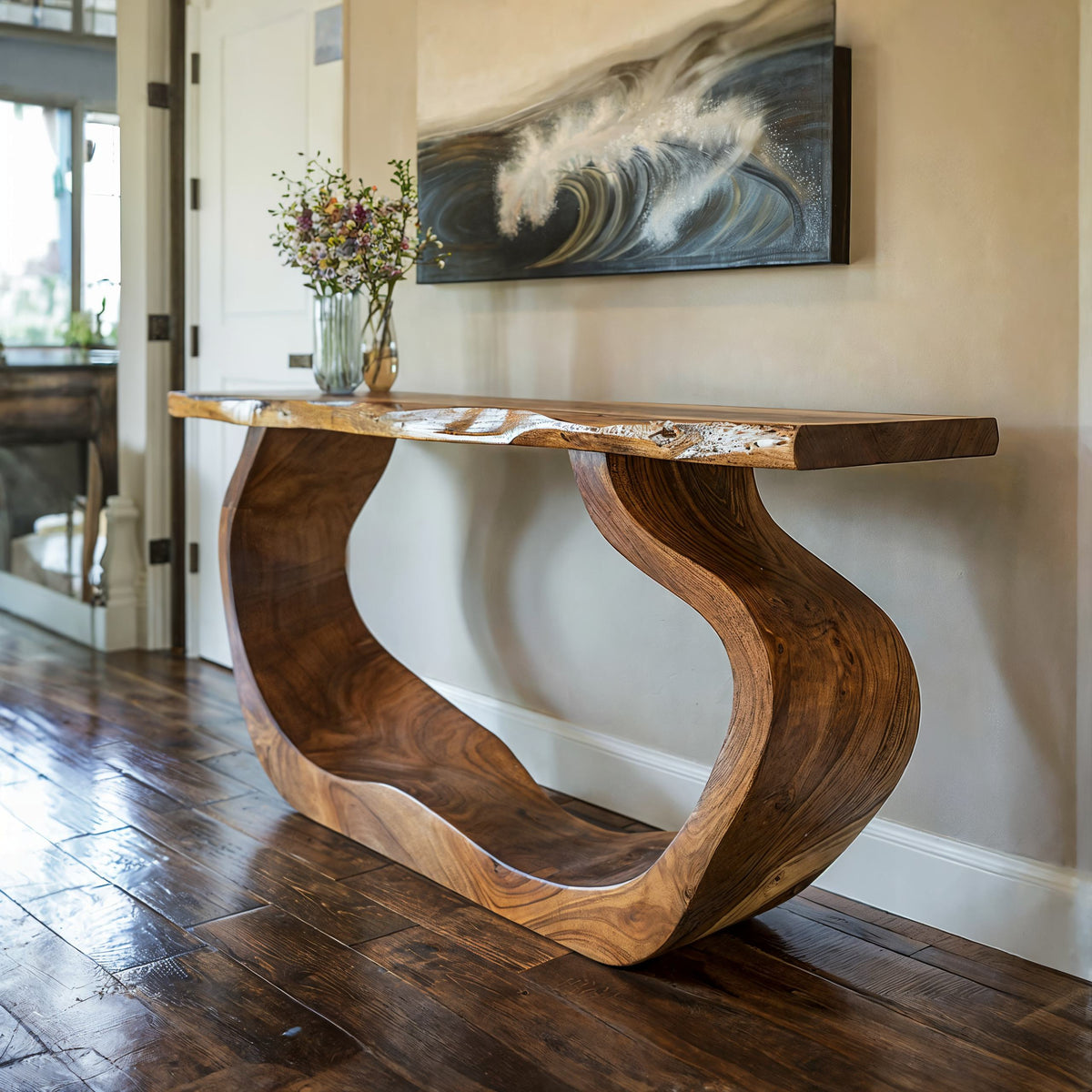 Handcraft Entryway Table Decor